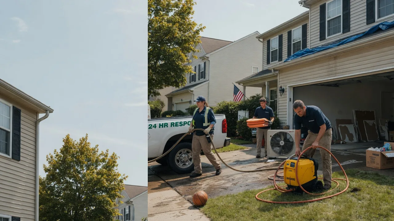 Emergency Water Damage Restoration in Red House, WV near me